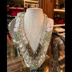 Banana Republic crystal necklace